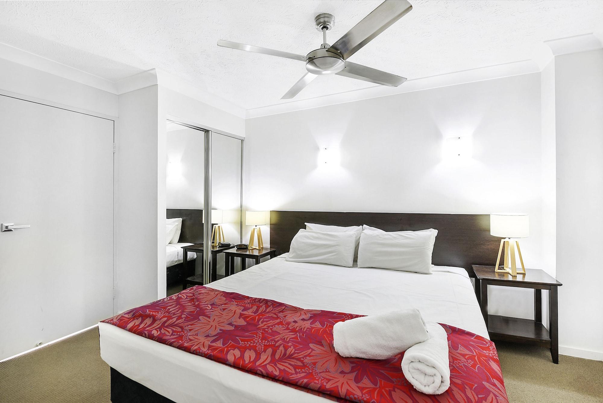 Broadbeach Travel Inn Apartments Guldkusten Exteriör bild