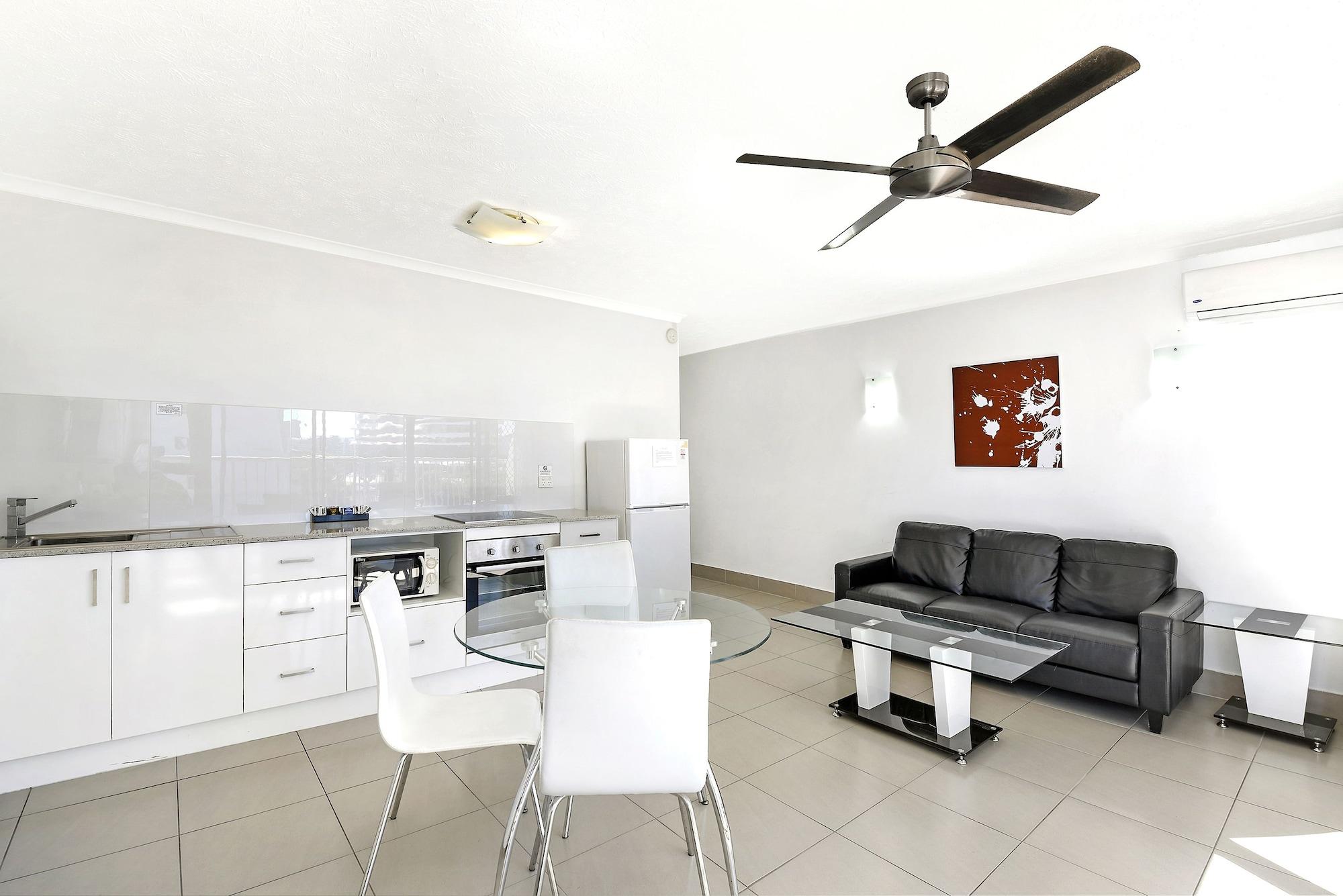 Broadbeach Travel Inn Apartments Guldkusten Exteriör bild