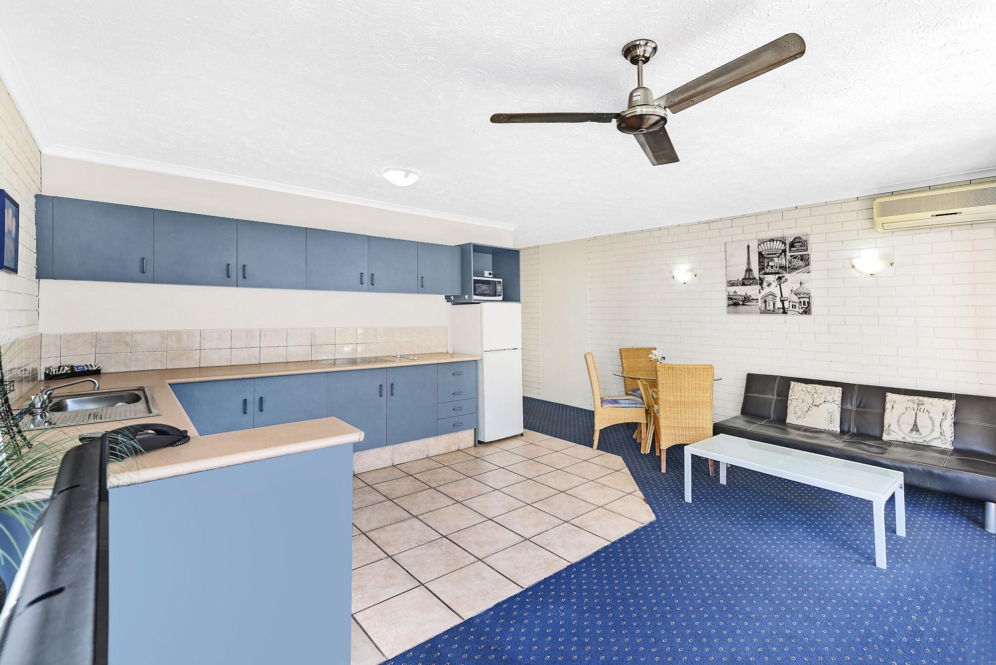 Broadbeach Travel Inn Apartments Guldkusten Exteriör bild