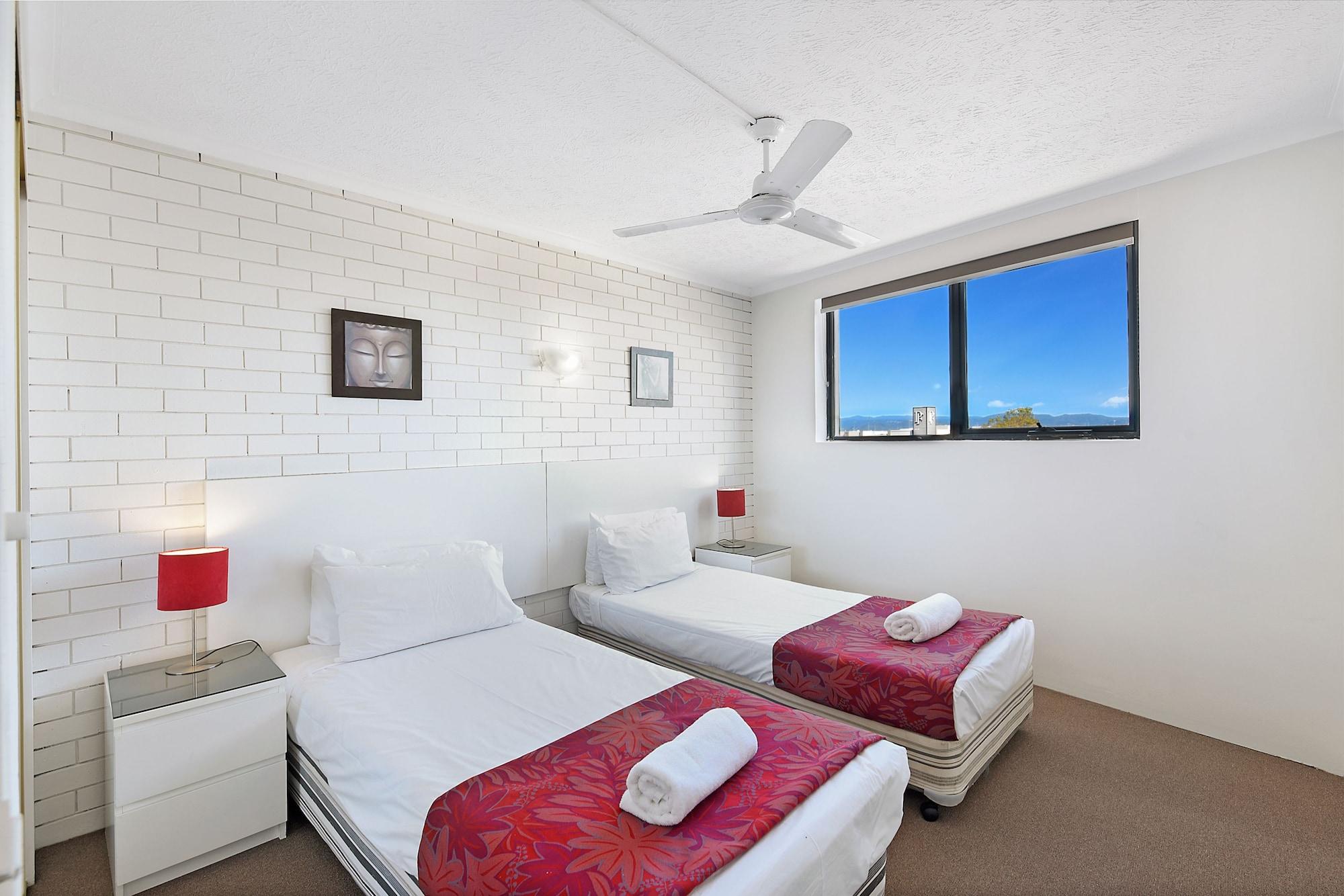 Broadbeach Travel Inn Apartments Guldkusten Exteriör bild