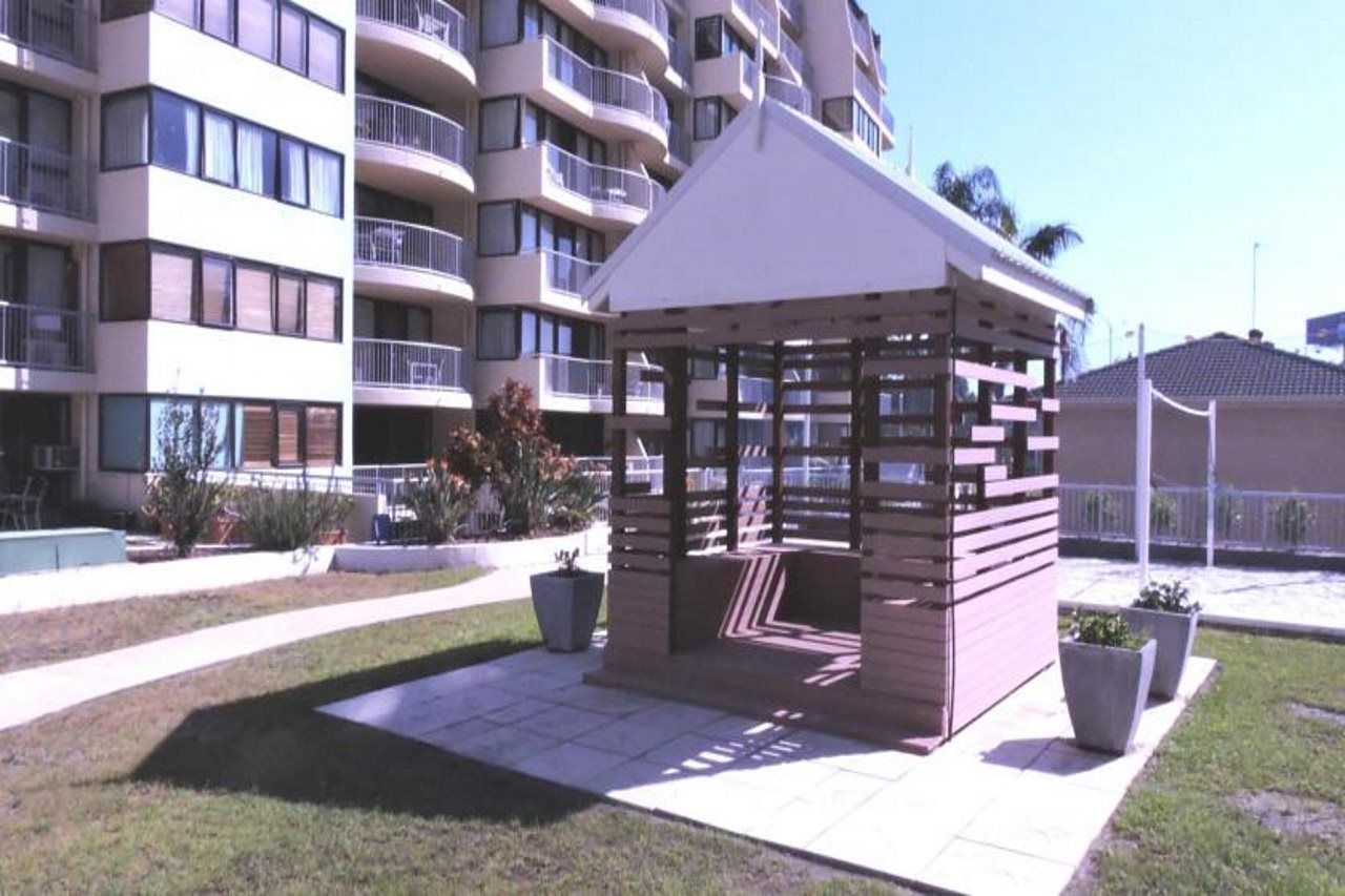 Broadbeach Travel Inn Apartments Guldkusten Exteriör bild
