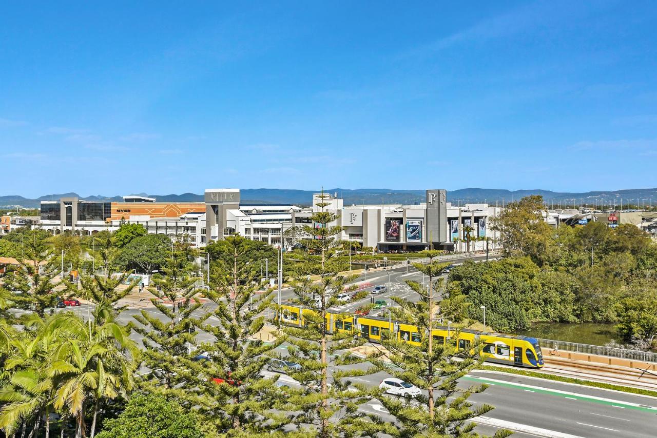 Broadbeach Travel Inn Apartments Guldkusten Exteriör bild